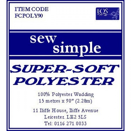 Sew Simple super soft polyester (per 1/2 metre) - 90 inches wide